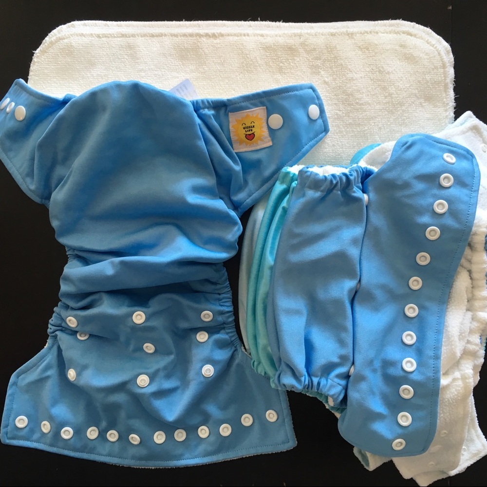 NEW Baby Optimize Diaper Covers by Giggle Life x6